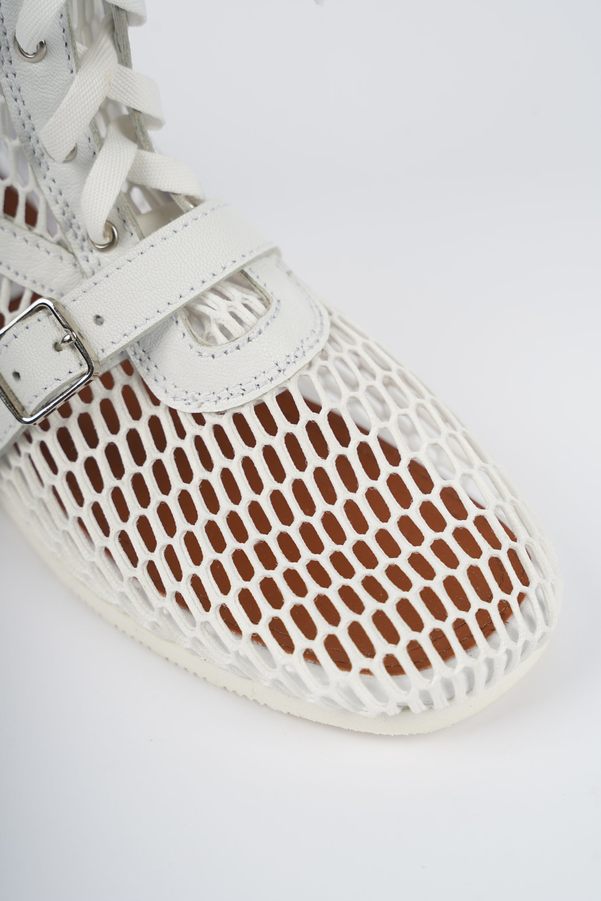 IVORY HIGH BALLET BOOTS