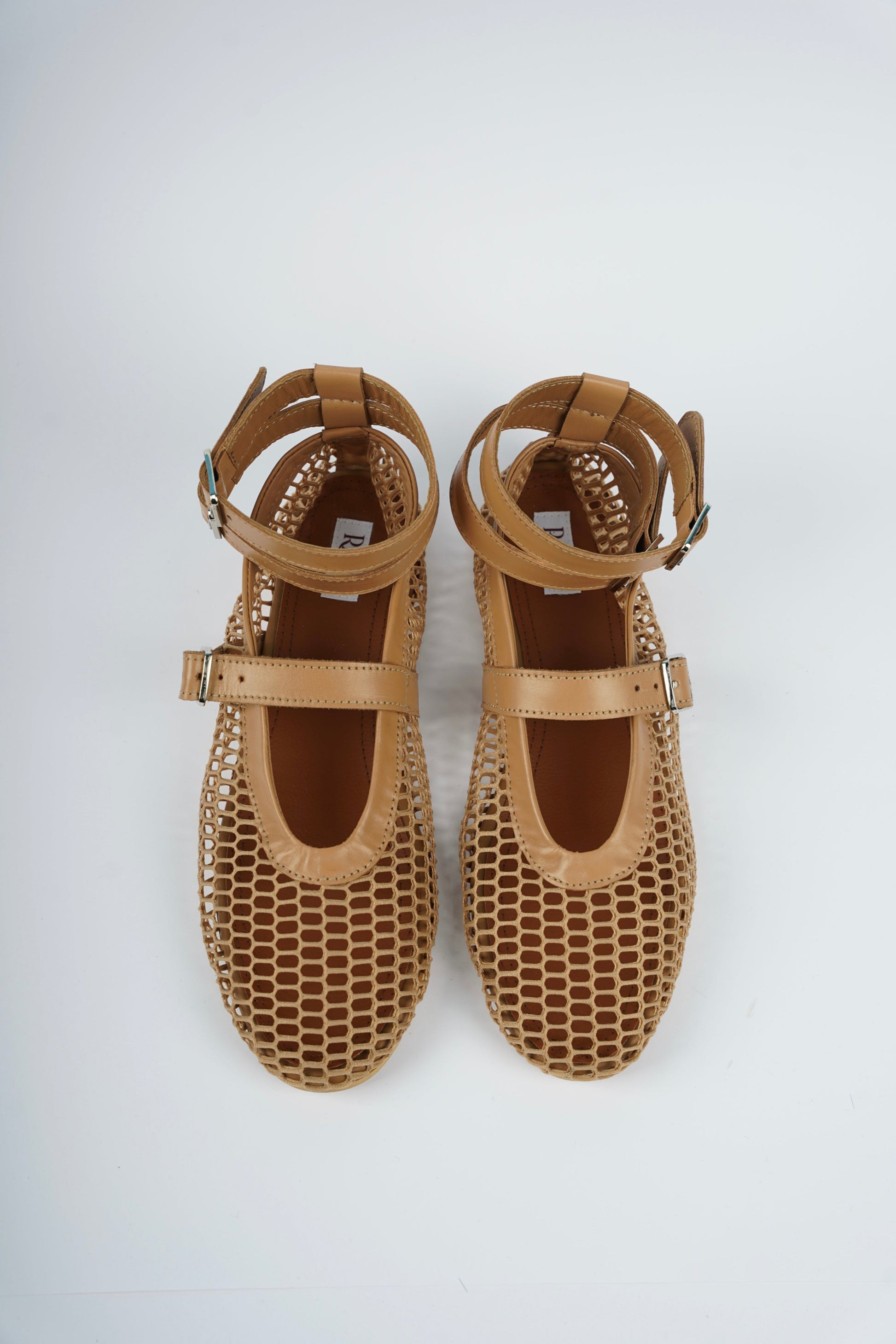 BARE FLATS IN FISHNET